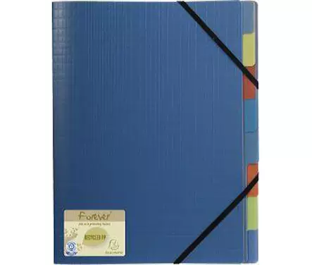 Esijärjestin Forever A4 PP 8-os sininen - Kansiot - 66228 - 1