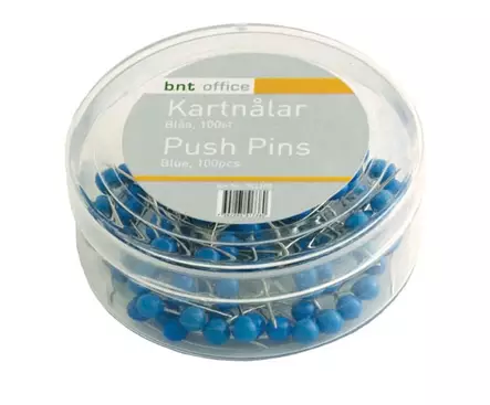 KARTTANEULA 79015 20MM SININEN /100 - Kuivamustekynät - 40208 - 1