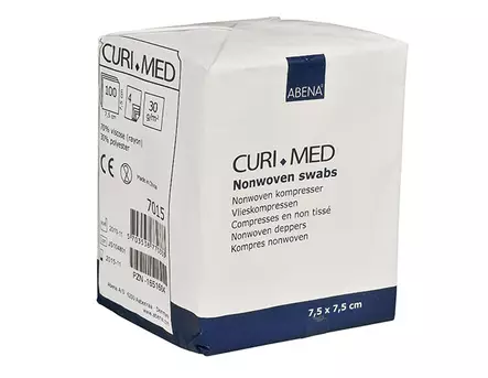 Kuitutaitos Abena 7015 7,5x7,5cm 100kpl - Ensiapu, työsuojaus ja työterveys - 84678 - 1