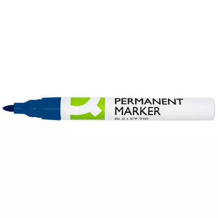 Merkkauskynä Q-CONNECT alumiini pysyvä 4mm sininen - Merkkauskynät, -tussit - 395008 - 2