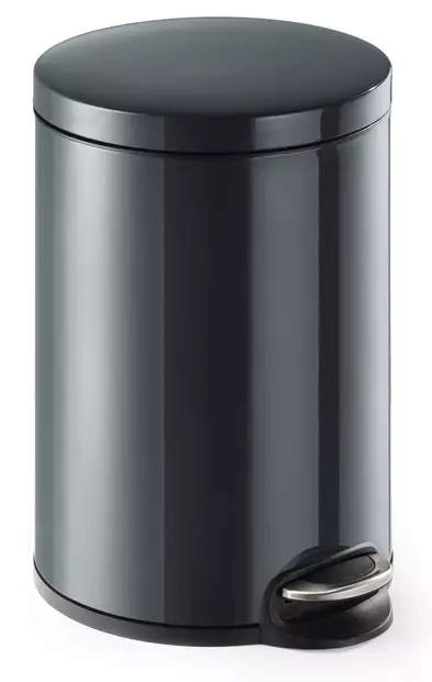 Polkuroska-astia Durable metalli 20l hiili - Paperikorit, roskakorit - 341258 - 2