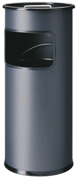 Roska-astia tuhkakupilla pyöreä hiili - Paperikorit, roskakorit - 333058 - 1