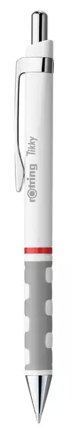 Rotring Tikky III kuulamustekynä valkoinen runko - Kuivamustekynät - 16148 - 3
