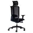 Interstuhl LX216 työtuoli ergonominen korkeaselkäinen musta - Työtuolit - 10494298 - 2