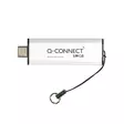 Muistitikku Q-Connect USB-C Gen3.2 128GB - Muistitikut, CD-, DVD-levyt - 395098 - 2