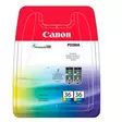 Canon CLI-36 3-väri Twin pack - Canon mustesuihkupatruunat - 1511B018 - 1