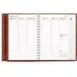 Kalenteri 2026 Exclusive lompakko ruskea nahka - Taskukalenterit - 398008 - 1