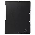 KULMALUKKOKANSIO A4 MUSTA - Kansiot - 451048 - 1