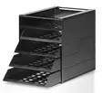 Laatikosto Idealbox Basic 5-osainen musta - Lomakelaatikot, kortistolaatikot - 1712003058 - 4