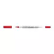 Merkintäkynä Sakura Identi-Pen Dual Marker punainen - Merkkauskynät, -tussit - 75038 - 1
