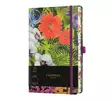 Muistikirja Castelli 13x21cm 224sivua blanko Eden Orchid - Muisti- ja konttorikirjat - 11648 - 1