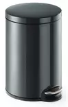Polkuroska-astia Durable metalli 20l hiili - Paperikorit, roskakorit - 341258 - 2