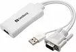 Sandberg VGA+Audio to HDMI Converter - Muuntimet ja adapterit - 508-78 - 1