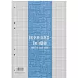 Teknikkolehtiö A4/705X5 LS - Vihkot ja lehtiöt - 242048 - 1