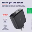 Trust Maxo 100W USB-C Charger ECO, Black - Laturit ja varavirtalähteet - 24818 - 7