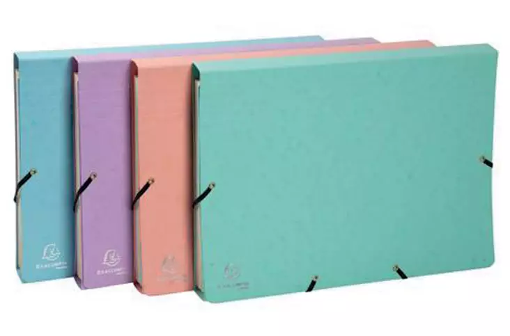 Exacompta Aquarel kodinkansio A4 12 taskua, värilajitelma - Kansiot - 18865008 - 1