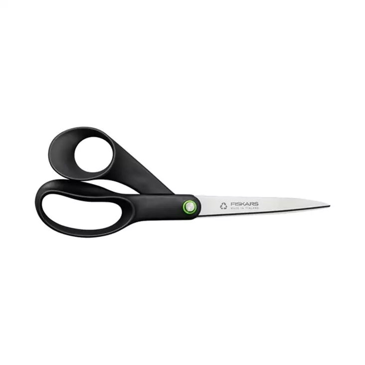 Yleissakset Fiskars FF ReNew 21cm musta - Sakset, paperiveitset - 277198 - 1