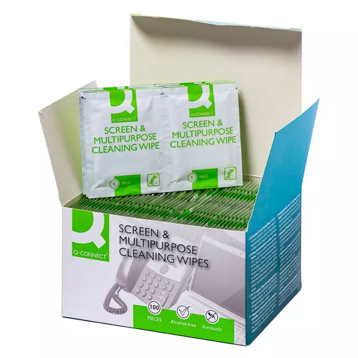 Puhdistusliina Q-CONNECT yleiskäyttö /100 - Puhdistusliinat ja paineilma - 394628 - 1