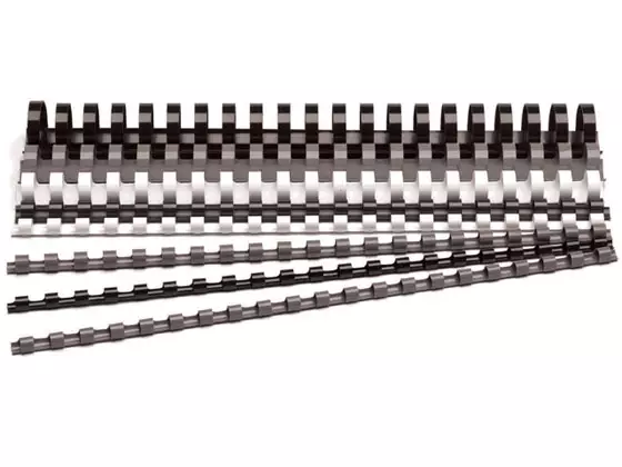 STAPLES KAMPASELKÄ 6mm MUSTA/100 - Asiakirjasidonta - 64128 - 1