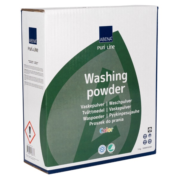 Abena PURI-LINE pyykinpesujauhe kirjo hajusteeton 5kg - Pyykinpesu - 5428 - 2