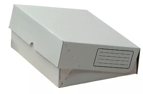 Arkistolaatikko A4 7cm viivapainatus - Arkistointi - 73538 - 1