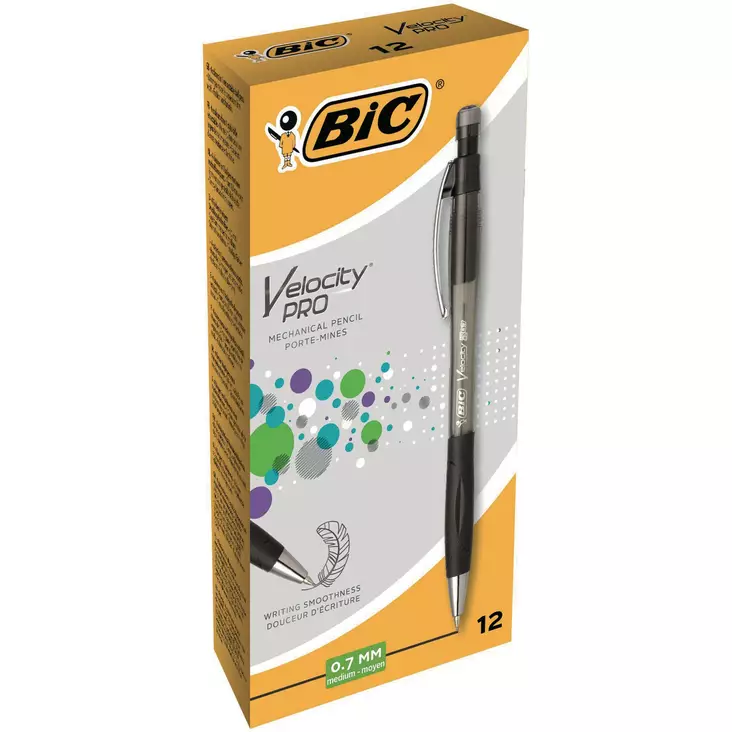 Bic Velocity Pro lyijytäytekynä 0,7mm - Lyijykynät - 309348 - 2