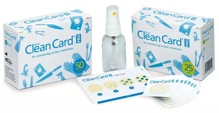 Clean Card Pro Hygieniatesti 25kpl/pkt - Pesu- ja puhdistusaineet - 133148 - 1