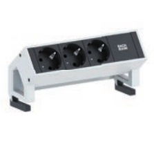 DESK2 - 3xSchuko Power strip - Table Connection - 902.2048 - 1