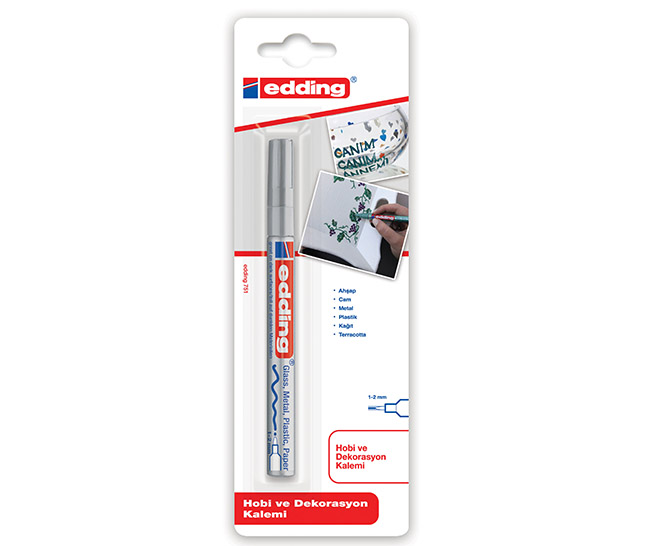 EDDING 751 PAINT MARKER HOPEA BLISTER - Lasitaulutussit, liidut - 81318 - 1