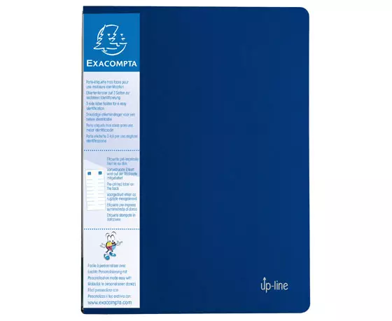 EXACOMPTA ESITEKANSIO 20-OS SININEN - Kansiot - 69598 - 1