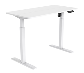 GetUpDesk Elite sähköpöytä 120x60cm valkoinen - 2 -jalkaiset sähköpöydät - 18328 - 1