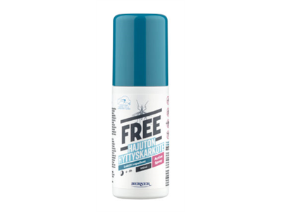 Hyönteiskarkote Free Active spray 100 ml - Ensiapu, työsuojaus ja työterveys - 270108 - 1