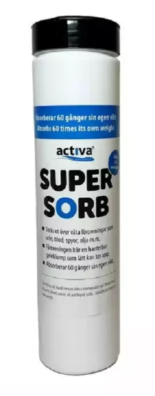 Imeytysaine 350g ACTIVA SuperSorb Sitruunan tuoksu - Siivous-ja keittiötarvikkeet - 39028 - 1