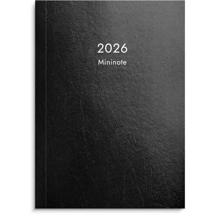 Kalenteri 2026 Mininote liimasidottu - Pöytäkalenterit - 398118 - 1