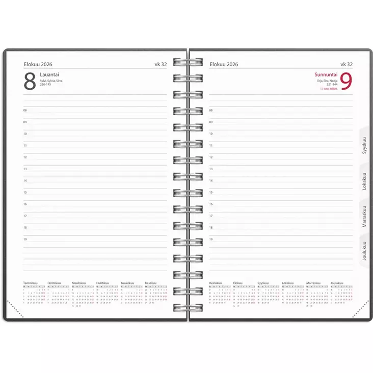 Kalenteri 2026 Päiväkirja Eco - Pöytäkalenterit - 398028 - 1