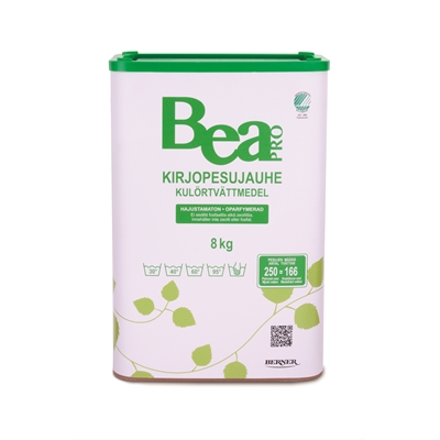 Kirjopesujauhe Bea Pro 8 kg - Pyykinpesu - 264158 - 2