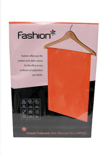 Kopiopaperi IMAGE korallinpunainen A4/160g 28 - Värilliset tulostuspaperit - FASIO160A428 - 1