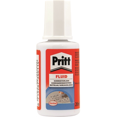 Korjauslakka Pritt blanco fluid 20ml - Korjauslaitteet - 121578 - 2