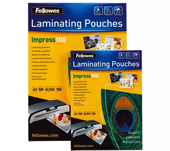 Laminointitasku Fellowes A3 100mic/100 - Kuumalaminointilaitteet - 59198 - 1