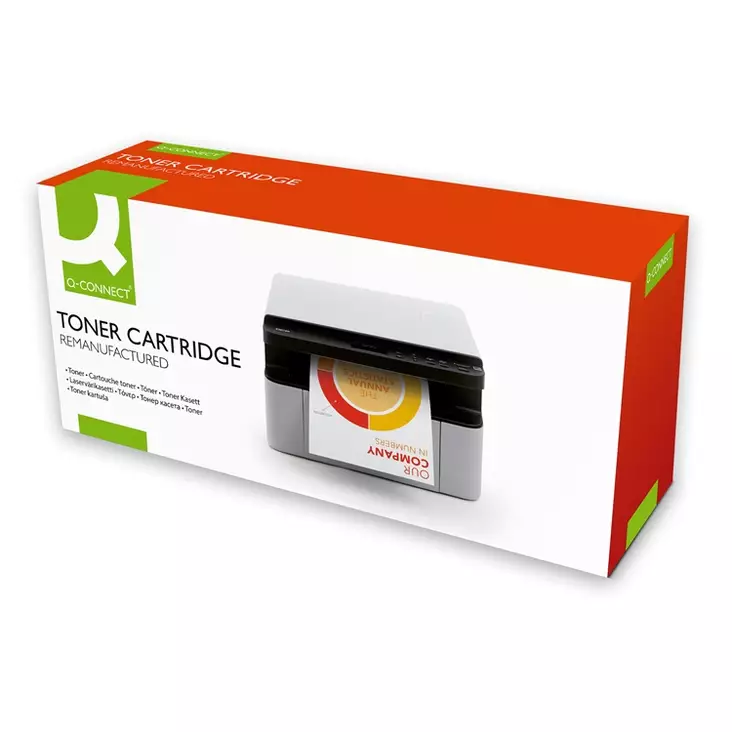 Laservärikasetti Q-CONNECT HP 37X CF237X musta 25K - Hp laserkasetit - 600028 - 1