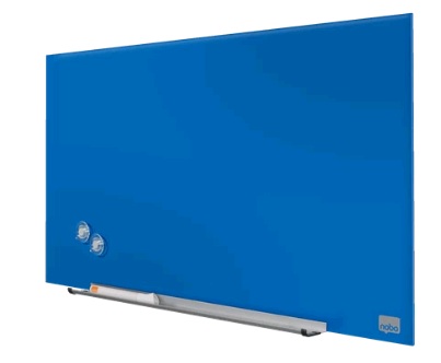 Lasitaulu 990x560mm sininen - Lasi,valko,pellava,korkki,fläppi,-taulut - 1905188 - 1