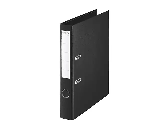 Muovimappi Centra A4 50mm musta - Mapit - 81228 - 1