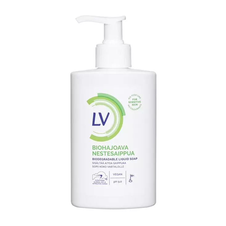 Nestesaippua LV 300ml pumppu - Henkilöhygienia, ihon hoitotuotteet - 206088 - 3