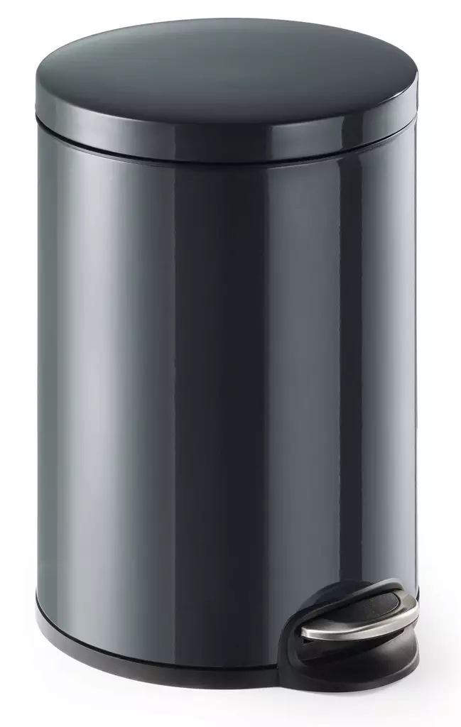 Polkuroska-astia Durable metalli 20l hiili - Paperikorit, roskakorit - 341258 - 2