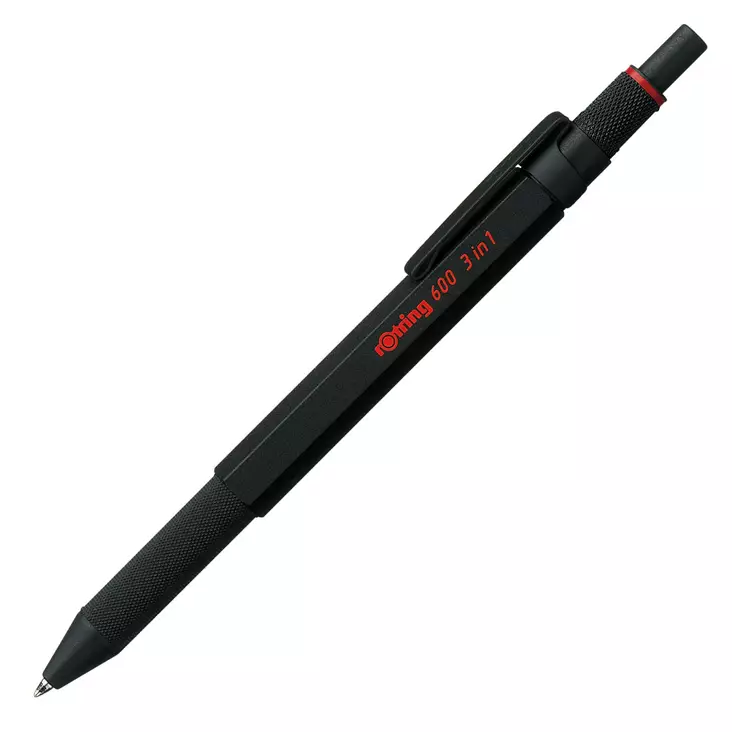 Rotring 600 multipen 3+1 - Kuivamustekynät - 2164108 - 1
