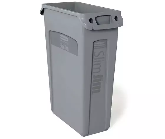 RUBBERMAID SLIM JIM ROSKA-ASTIA 87L HARMAA - Paperikorit, roskakorit - 72998 - 1