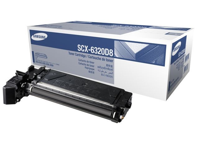 Samsung SCX6320. SCX6320F musta SCX-6320D8 6000s - Samsung laserkasetit - SCX-6320D8 - 1