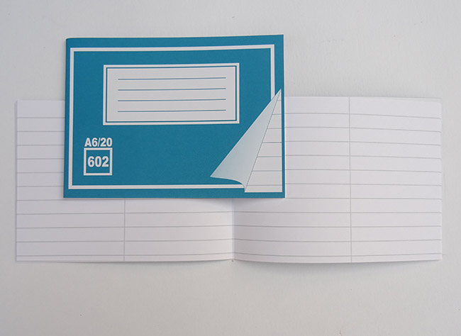 SANAKOEVIHKO SIN 602 A6/20 "REISSUVIHKO" - Kouluvihkot - 68468 - 1