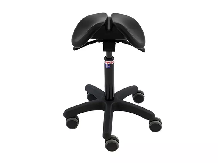 Satulatuoli Salli Slim Tilt L muoviristikolla musta - Satula tuolit - 94098 - 1