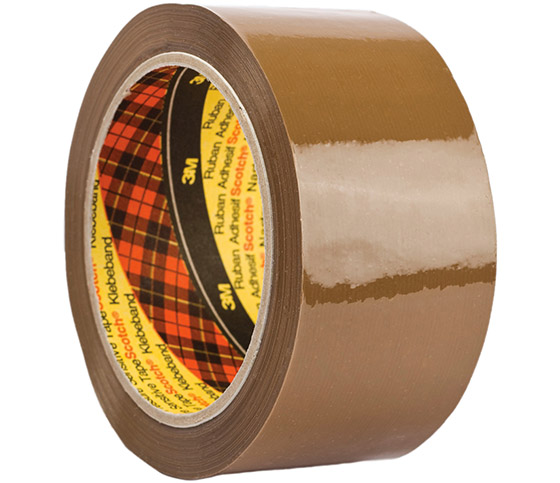 SCOTCH 309 PAKKAUSTEIPPI 50MMX66M RUSKEA - Huomio- ja pakkausteipit - 71498 - 1